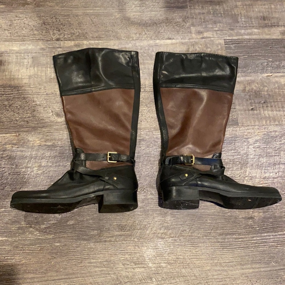 Audrey Brooke Black & Brown boot